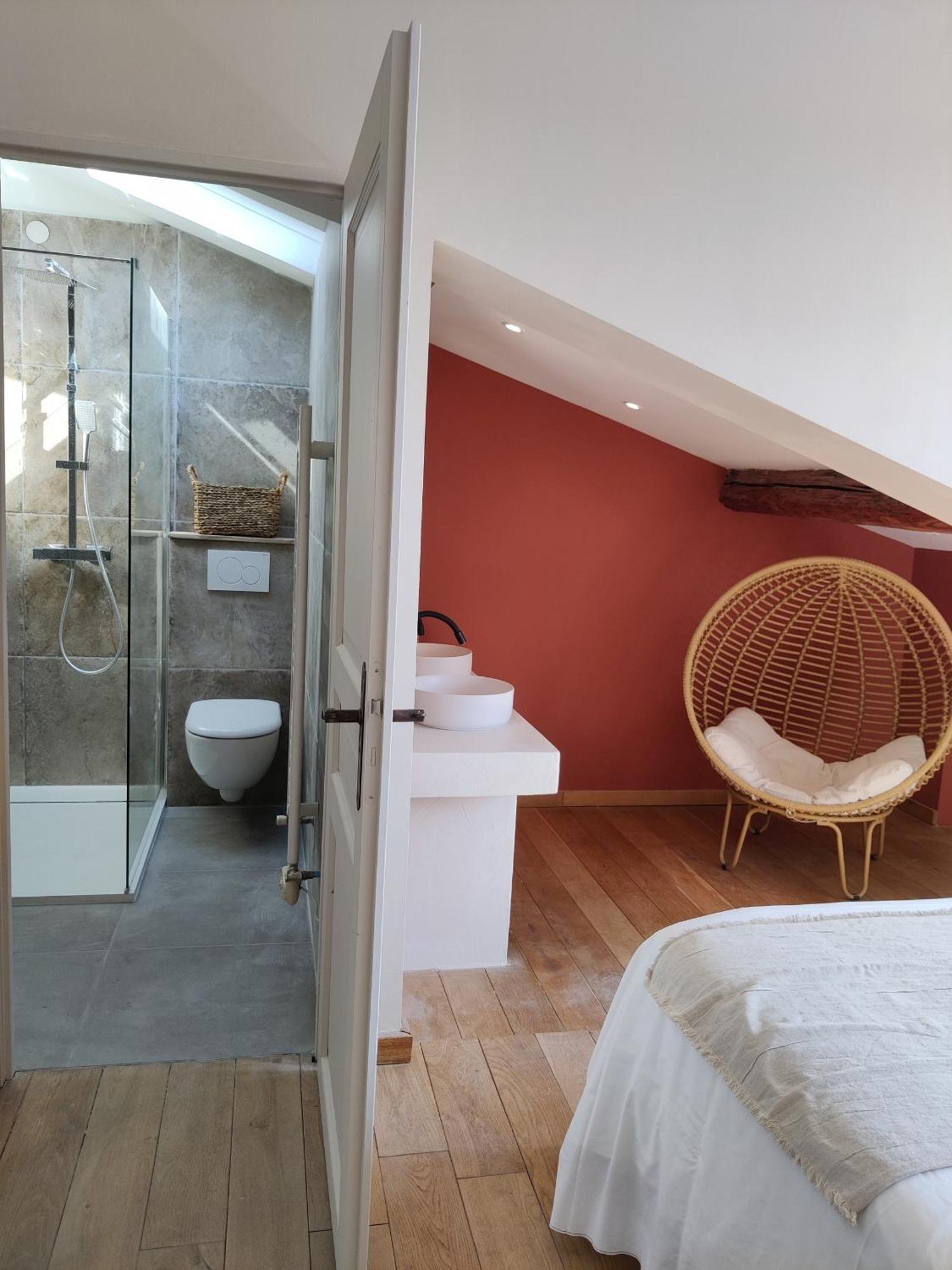 Chambres D'Hotes - Bed And Breakfast Les Palmiers Meze Room photo
